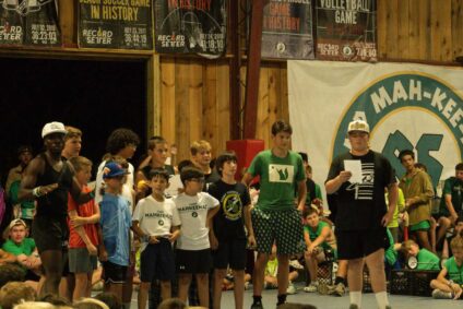 green and white competition